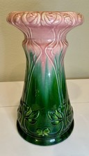 Vintage Majolica Pottery Plant