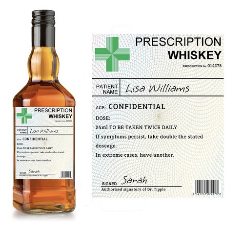 Personalised whiskey - personalised,