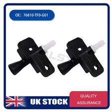 2PCS For Honda Jazz 09-15 Front Spray Windscreen Washer Jet 76810-TF0-G01