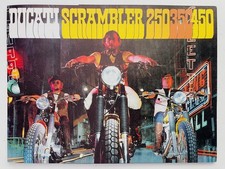 DUCATI 250 350 450 SCRAMBLER BROCHURE