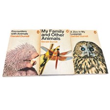 3 Vintage Gerald Durrell Books