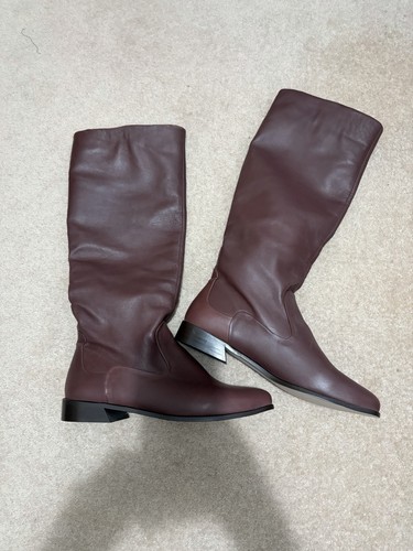 New brown retro slouch - retro, boots