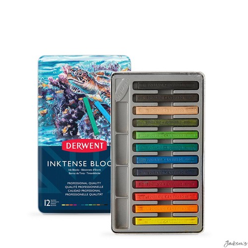 Derwent inktense block tin set - derwent,