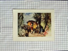 Old Vintage Print C1790-C1930