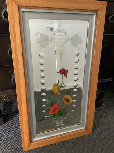 Vintage antique bevelled edge - bevelled,