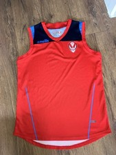 Saint Helens Rugby League Shirt Core Training Vest Size Medium