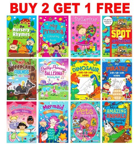 Kids children colouring book - kids,