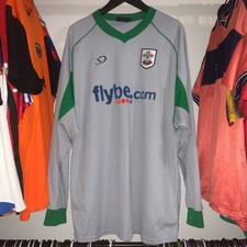 Mens Southampton 2006/08 Goalkeeper Football Shirt Long Sleeve Grey XXL