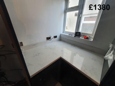 Cashmere Quartz Worktops SAMPLE