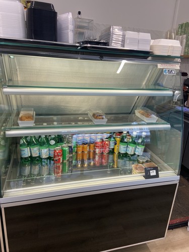 Isa refrigerated display case - refrigerated,