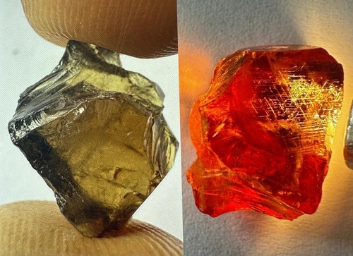Natural colour change - ct,