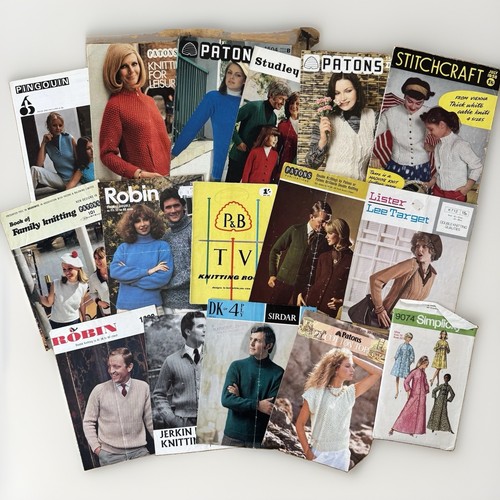 Vintage knitting patterns job - vintage,