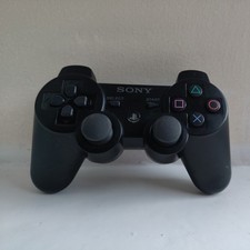 PS3 Sixaxis Controller, (None Dualshock) Black Official Wireless (Grade B)