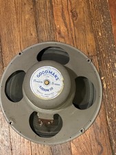 Vintage Goodmans Audiom 60 15ohm 15w 12" Speaker Driver Vox AC15 AC30