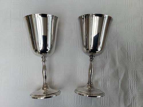 Cavalier silver plated goblets - cavalier,