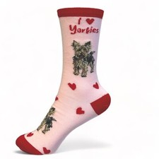 Yorkshire Terrier socks Love