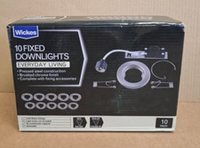 wickes 10 fixed downlights