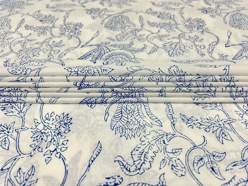 Indian hand block printed - block,