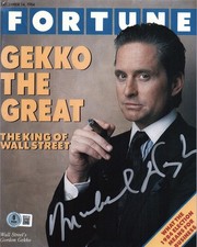 Michael douglas signed - douglas,