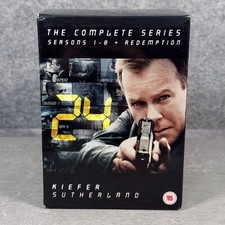 24 The Complete Series 1-8 + Redemption DVD Box Set - Seasons 1-8 Action Drama