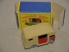 Matchbox Moko Lesney No. 35a ERF Marshall Horse Box (METAL WHEELS) - B2 Boxed