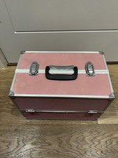 Metal Beauty Case Assorted Nail Varnish Polish Essie OPI Dolce & Gabbana MAC