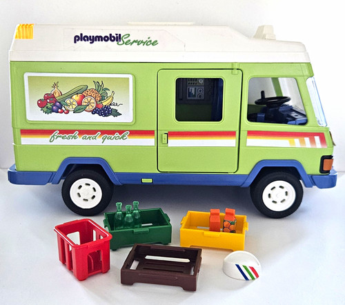 Playmobil delivery van - playmobil,