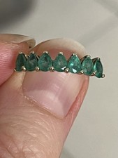 9 Carat Gold Zambian Emerald