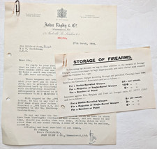 John Rigby, Gunmakers, Letter