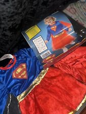Toddler Cute Official Superman Supergirl Superhero Comic Fancy Dress Costumes UK