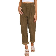 Ladies High Waist Casual Pants