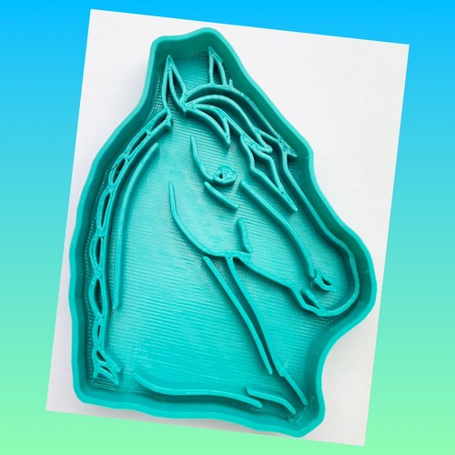 Horse face cookie cutters - horse,