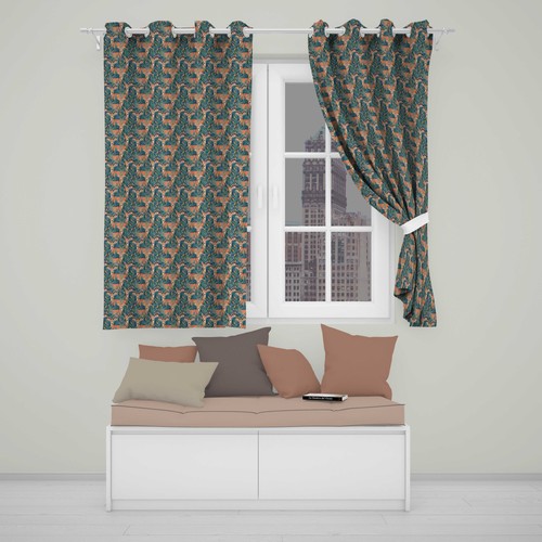 Blackout eyelet curtains - blackout,
