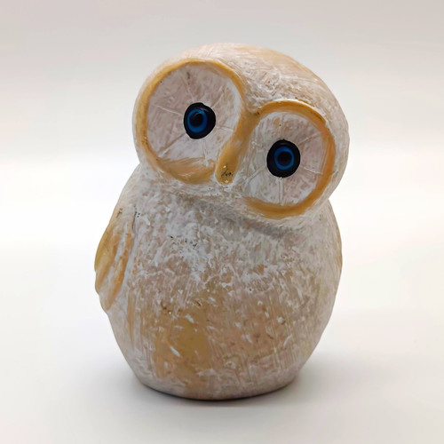 Vintage ceramic owl figurine - ceramic,