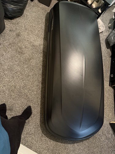 Hapro roof box and bars - roof,