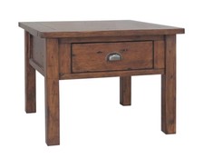 Driftwood Lamp Table With