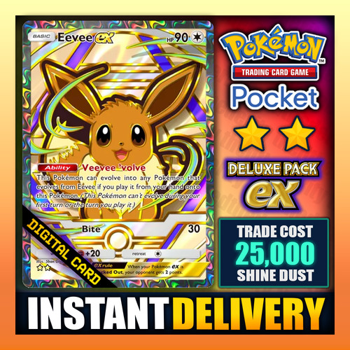 Pokemon tcg pocket eevee - pocket, ex