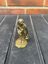 Antique Brass Gnome Unusual Gothic Piece Curios Item Interesting Design 8m