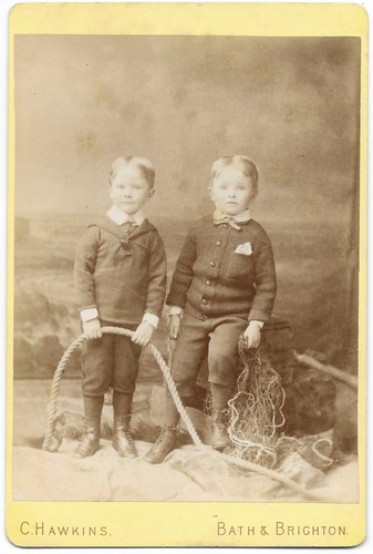 Cabinet card photo bath - cabinet, &