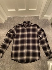 Mens  Black & Cream Check