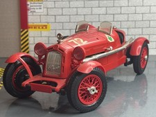 1:18 *RARE* BURAGO 1931 ALFA ROMEO 8C 2300  (Red) LHD MODEL CAR *HTF*!