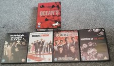 Ocean's Trilogy DVD Films 4-Disc Boxset George Clooney, Soderbergh (DIR) 