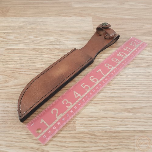Brown leather sheath for your - brown,