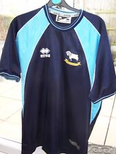 Derby County 2001/02 Blue Away  Football Shirt Size Adult XL