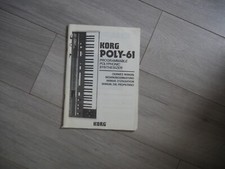 Korg poly analog polyphonic - 61,