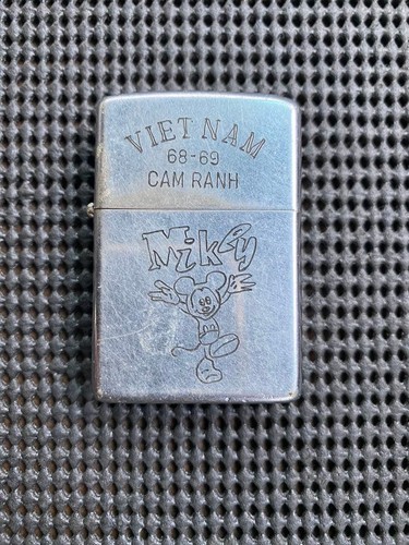 Zippo vietnam mickey engraved - vietnam,