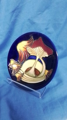 Mushroom moorcroft dish - dish, kerry
