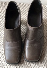 Marks & Spencer Brown Foot Glove Slip-on Shoes - Size 5