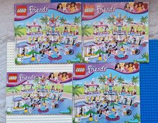 LEGO NSTRUCTIONS ONLY PARTS 1-2-3 FOR FRIENDS HEARTLAKE SHOPPING MALL SET 41058