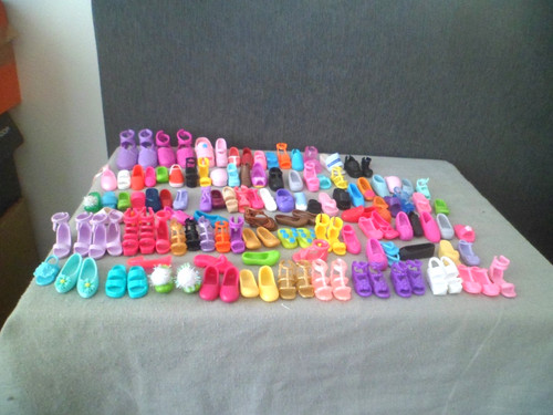Large barbie dolls - dolls, shoes